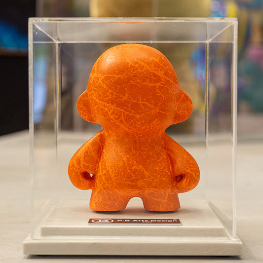 Mini Munny Laranja Neon